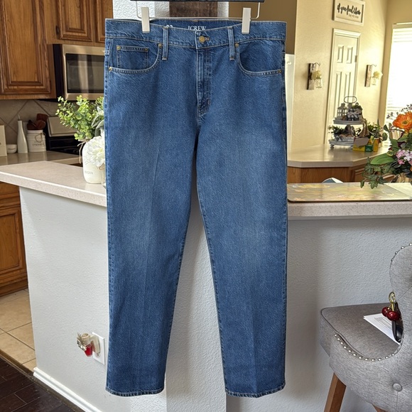 J. Crew Mid-Rise Slouchy Straight Jean - Picture 2 of 10